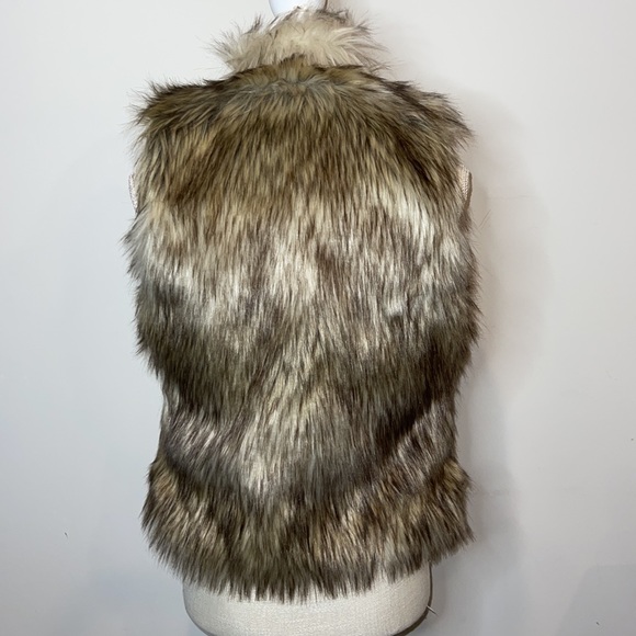 #4 Ci Sono Faux Fur Vest Size Small - Picture 7 of 12